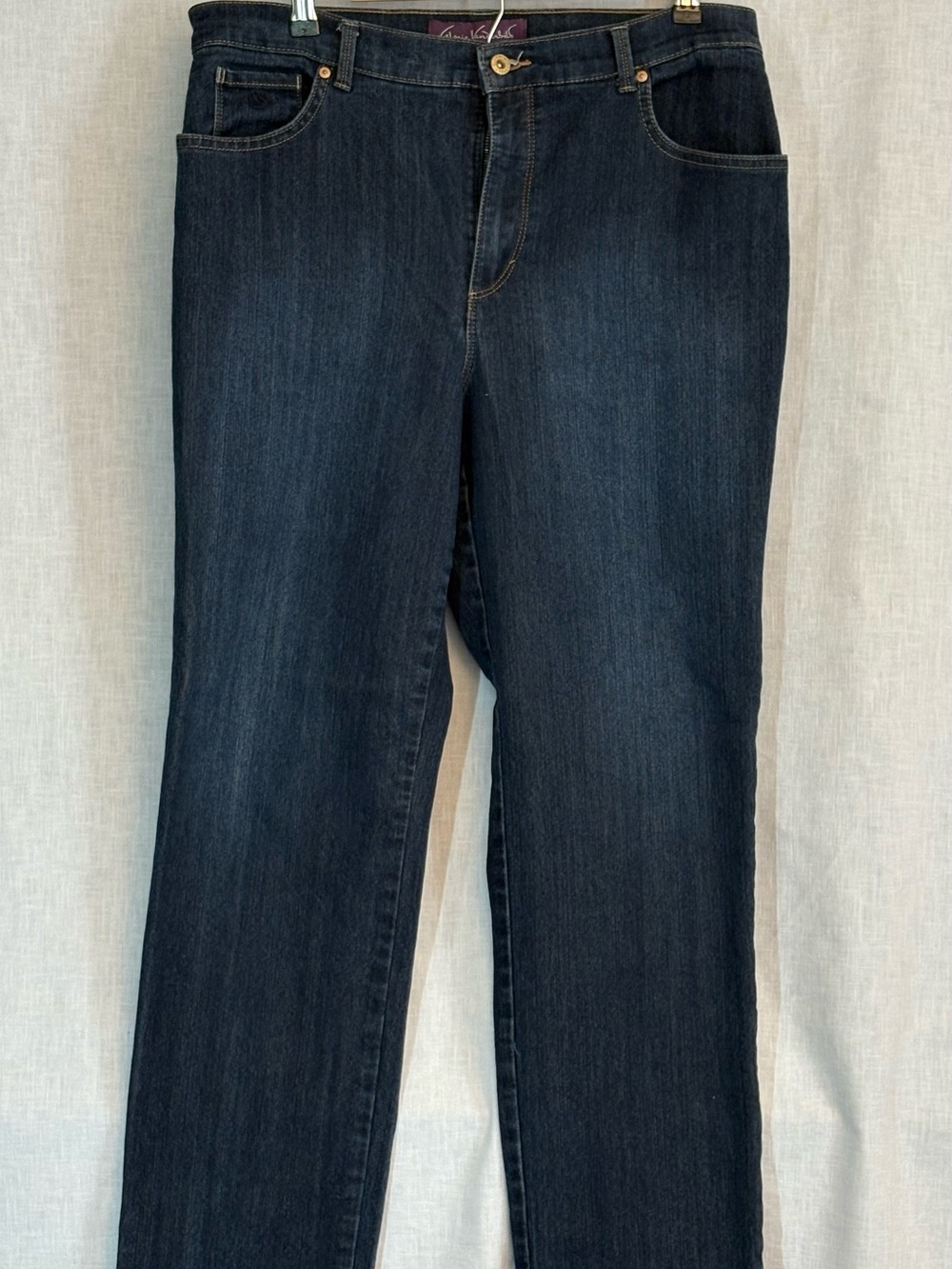 Gloria Vanderbilt Dark Blue Women’s Jeans - Classic Straight Leg